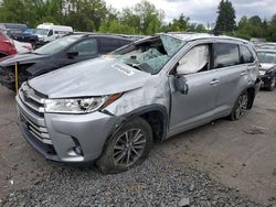 Toyota Highlander se salvage cars for sale: 2017 Toyota Highlander SE