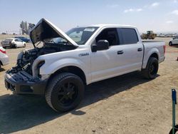 Ford salvage cars for sale: 2018 Ford F150 Supercrew