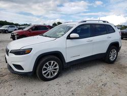 Salvage cars for sale at West Warren, MA auction: 2021 Jeep Cherokee Latitude