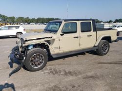 Jeep Gladiator salvage cars for sale: 2022 Jeep Gladiator Overland