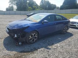 Salvage cars for sale at Gastonia, NC auction: 2020 KIA Forte FE