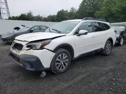 Salvage cars for sale at Windsor, NJ auction: 2021 Subaru Outback Premium