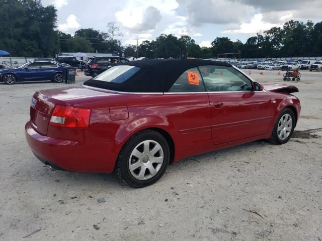 2003 Audi A4 3.0 Cabriolet