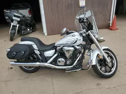 Salvage motorcycles for sale at Rapid City, SD auction: 2013 Yamaha XVS950 A