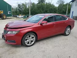 Salvage cars for sale at Candia, NH auction: 2014 Chevrolet Impala LT