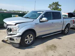 Ford salvage cars for sale: 2018 Ford F150 Supercrew