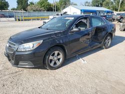 Salvage cars for sale at Wichita, KS auction: 2013 Chevrolet Malibu LS