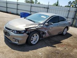 Chevrolet salvage cars for sale: 2017 Chevrolet Malibu LT