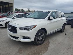 Salvage cars for sale at Kansas City, KS auction: 2016 Infiniti QX60