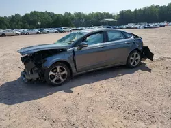 Salvage cars for sale at Charles City, VA auction: 2016 Ford Fusion SE