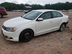 Salvage cars for sale at Charles City, VA auction: 2012 Volkswagen Jetta SEL