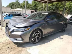 Nissan Vehiculos salvage en venta: 2021 Nissan Sentra SR