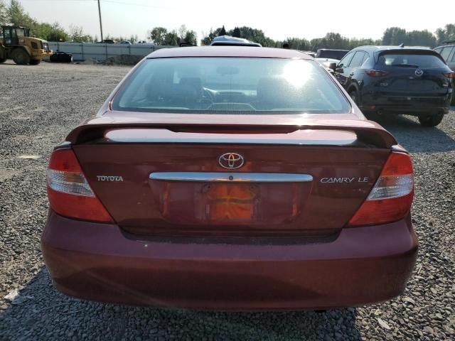 2002 Toyota Camry LE