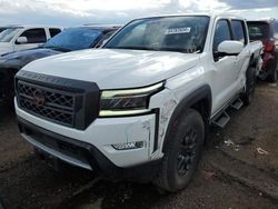 Salvage cars for sale at Brighton, CO auction: 2022 Nissan Frontier S