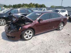 Salvage cars for sale at Lawrenceburg, KY auction: 2013 Volkswagen Passat SE