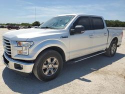 Salvage cars for sale at San Antonio, TX auction: 2015 Ford F150 Supercrew