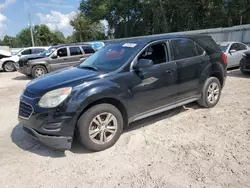 Salvage cars for sale at Midway, FL auction: 2016 Chevrolet Equinox LS