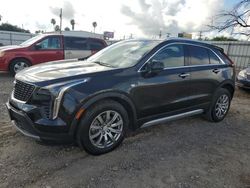 Salvage cars for sale at Mercedes, TX auction: 2020 Cadillac XT4 Premium Luxury