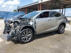 Salvage cars for sale at Riverview, FL auction: 2017 Lexus NX 200T Base