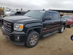 Flood-damaged cars for sale at auction: 2015 GMC Sierra K1500 SLT