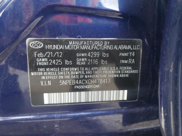 2012 Hyundai Sonata GLS