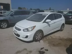 Salvage cars for sale at Kansas City, KS auction: 2014 Hyundai Accent GLS