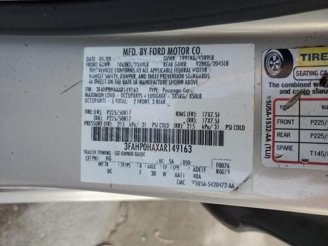 2010 Ford Fusion SE