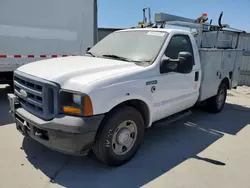 Vehiculos salvage en venta de Copart Sacramento, CA: 2006 Ford F350 SRW Super Duty