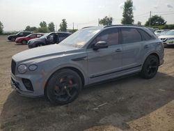 Flood-damaged cars for sale at auction: 2022 Bentley Bentayga