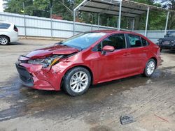 Toyota salvage cars for sale: 2022 Toyota Corolla LE