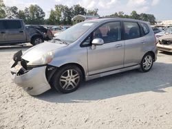 Honda salvage cars for sale: 2007 Honda FIT S