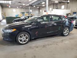 Ford salvage cars for sale: 2018 Ford Fusion SE