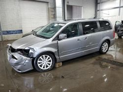 Salvage cars for sale at Ham Lake, MN auction: 2016 Chrysler Town & Country Limited Platinum