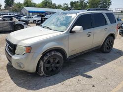 Ford salvage cars for sale: 2008 Ford Escape Limited