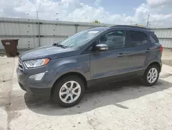 Ford salvage cars for sale: 2021 Ford Ecosport SE