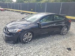 Salvage cars for sale at Waldorf, MD auction: 2017 Hyundai Elantra SE