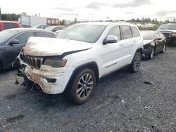 Salvage cars for sale at Montreal Est, QC auction: 2018 Jeep Grand Cherokee Limited