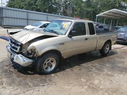 Salvage cars for sale at Austell, GA auction: 1999 Ford Ranger Super Cab