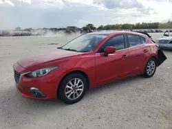 Salvage cars for sale at San Antonio, TX auction: 2016 Mazda 3 Grand Touring