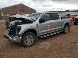 Salvage cars for sale at Rapid City, SD auction: 2022 Ford F150 Supercrew