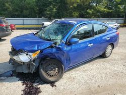 Salvage cars for sale at Greenwell Springs, LA auction: 2017 Nissan Versa S