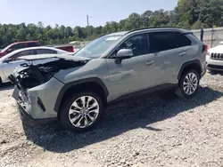 Salvage cars for sale at Ellenwood, GA auction: 2021 Toyota Rav4 XLE Premium