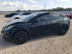 Salvage cars for sale at San Antonio, TX auction: 2021 Tesla Model Y