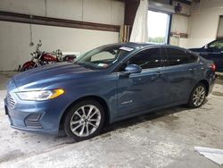 Salvage cars for sale at Leroy, NY auction: 2019 Ford Fusion SE