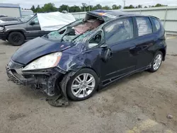 Honda salvage cars for sale: 2010 Honda FIT Sport