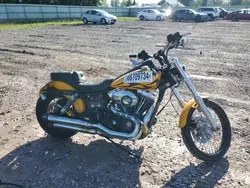 Salvage motorcycles for sale at Central Square, NY auction: 2011 Harley-Davidson Fxdwg