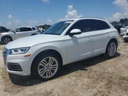 Salvage cars for sale at Riverview, FL auction: 2019 Audi Q5 Premium Plus