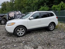 Salvage cars for sale at Candia, NH auction: 2008 Hyundai Santa FE SE