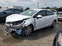 Salvage cars for sale at Chicago Heights, IL auction: 2019 Chevrolet Cruze LS