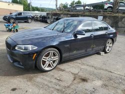 Salvage cars for sale at Marlboro, NY auction: 2016 BMW 550 XI